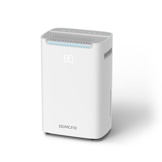 OGACFO 5,000 Sq. Ft Dehumidifier for Basements and Home, 52 Pint Dehumidifiers with Drain Hose Ideal for Large Room, Bedroom, Quietly Removes Moisture, 3 Modes Deshumidificador, Child Lock, 24H Timer